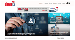 Desktop Screenshot of liderce.com